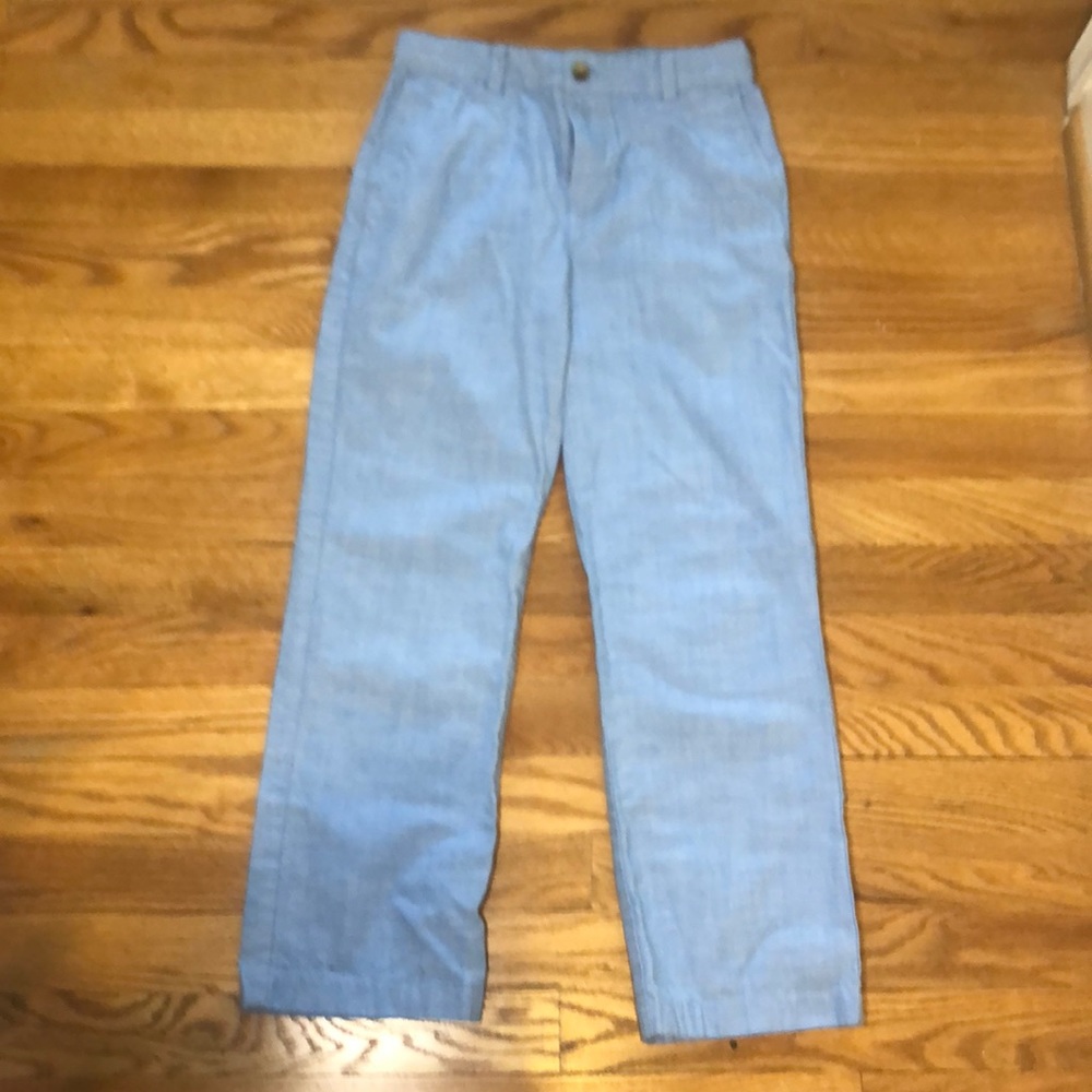 Vineyard vines cotton blue pants size 12